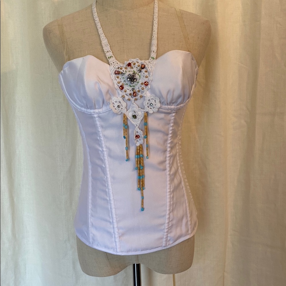 Frederick’s of Hollywood Corset Bustier Top